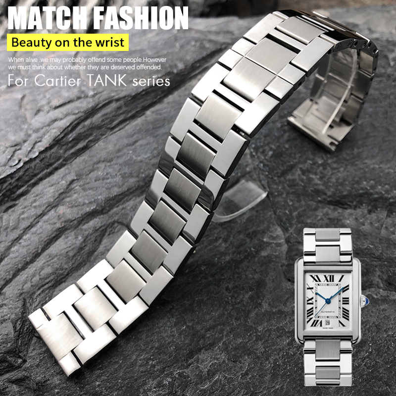 Women'S Accessories Cartier - 20mm Fine Stainless Steel High Quality