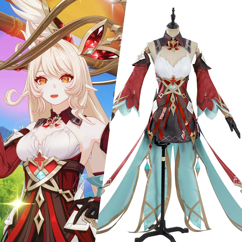 Women Accessories Set - Genshin Impact Alice Cosplay Set Witch's