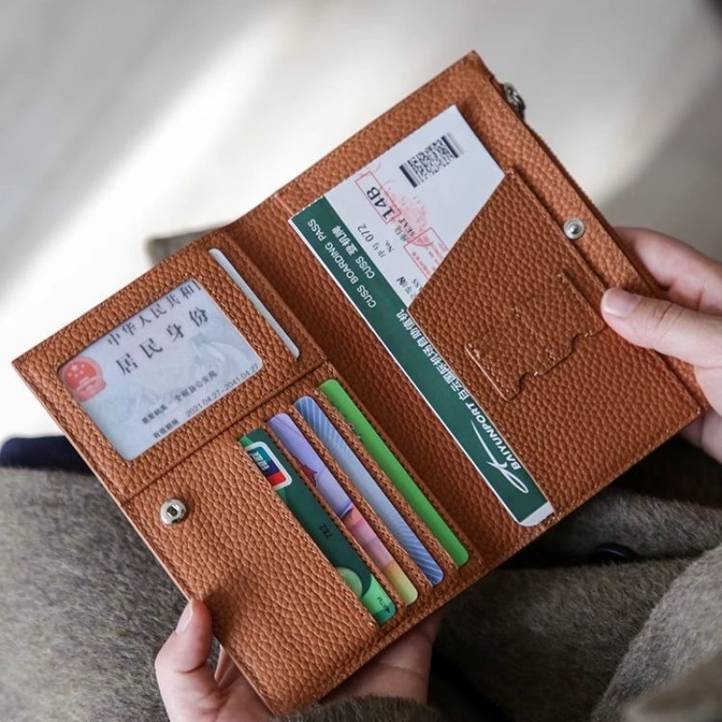 Leather Passport Holder Covers - Women'S Accessories Wallet のレビューと価格