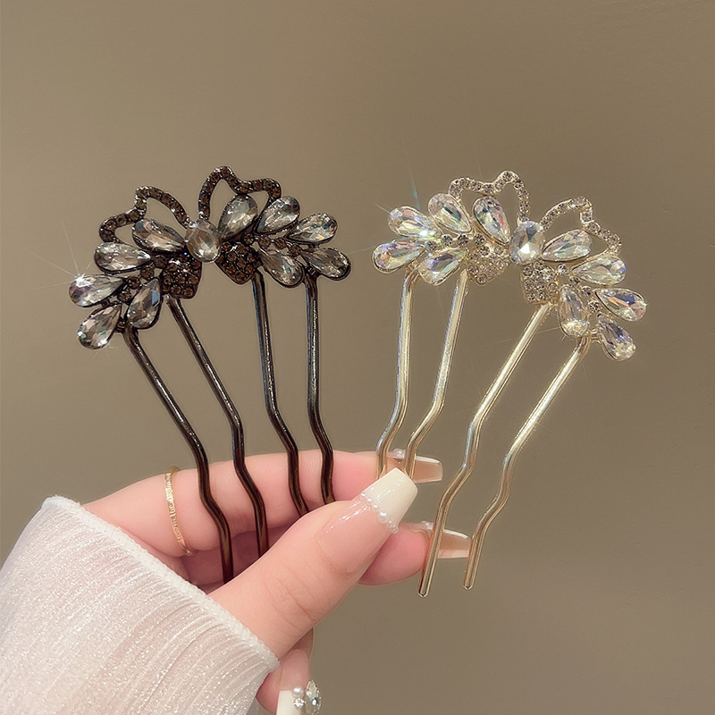 Fashion Rhinestones U-Shaped H - Women Accessories Aesthetic のレビューと価格