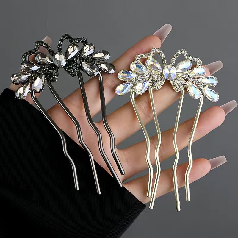 Fashion Rhinestones U-Shaped H - Women Accessories Aesthetic のレビューと価格