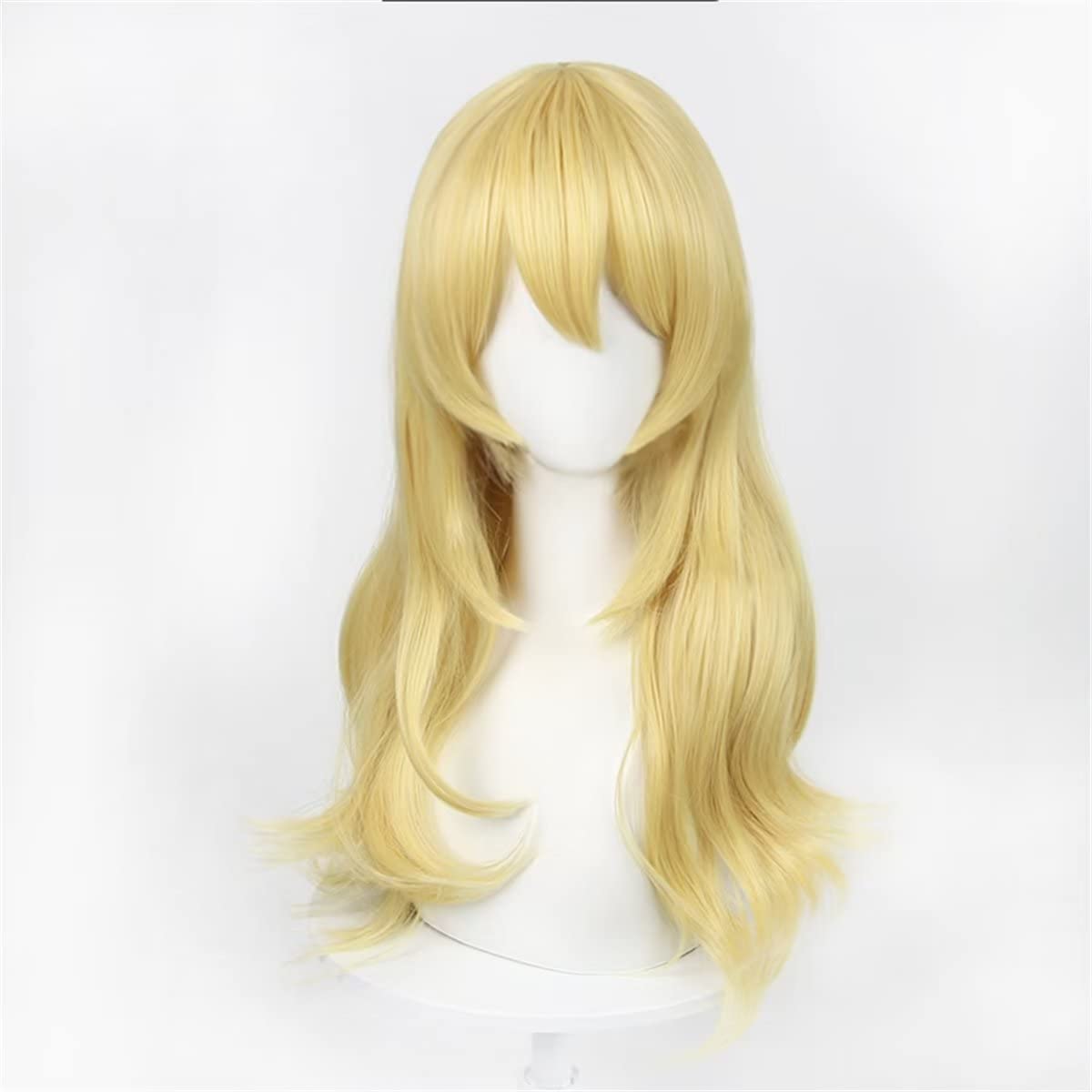 60cm Long Yellow Blonde Loose  - Women'S Yellow Accessories のレビューと価格