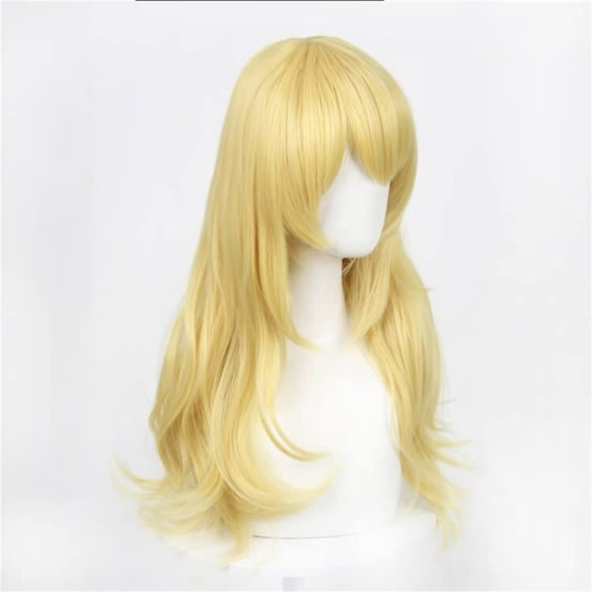 60cm Long Yellow Blonde Loose  - Women'S Yellow Accessories のレビューと価格
