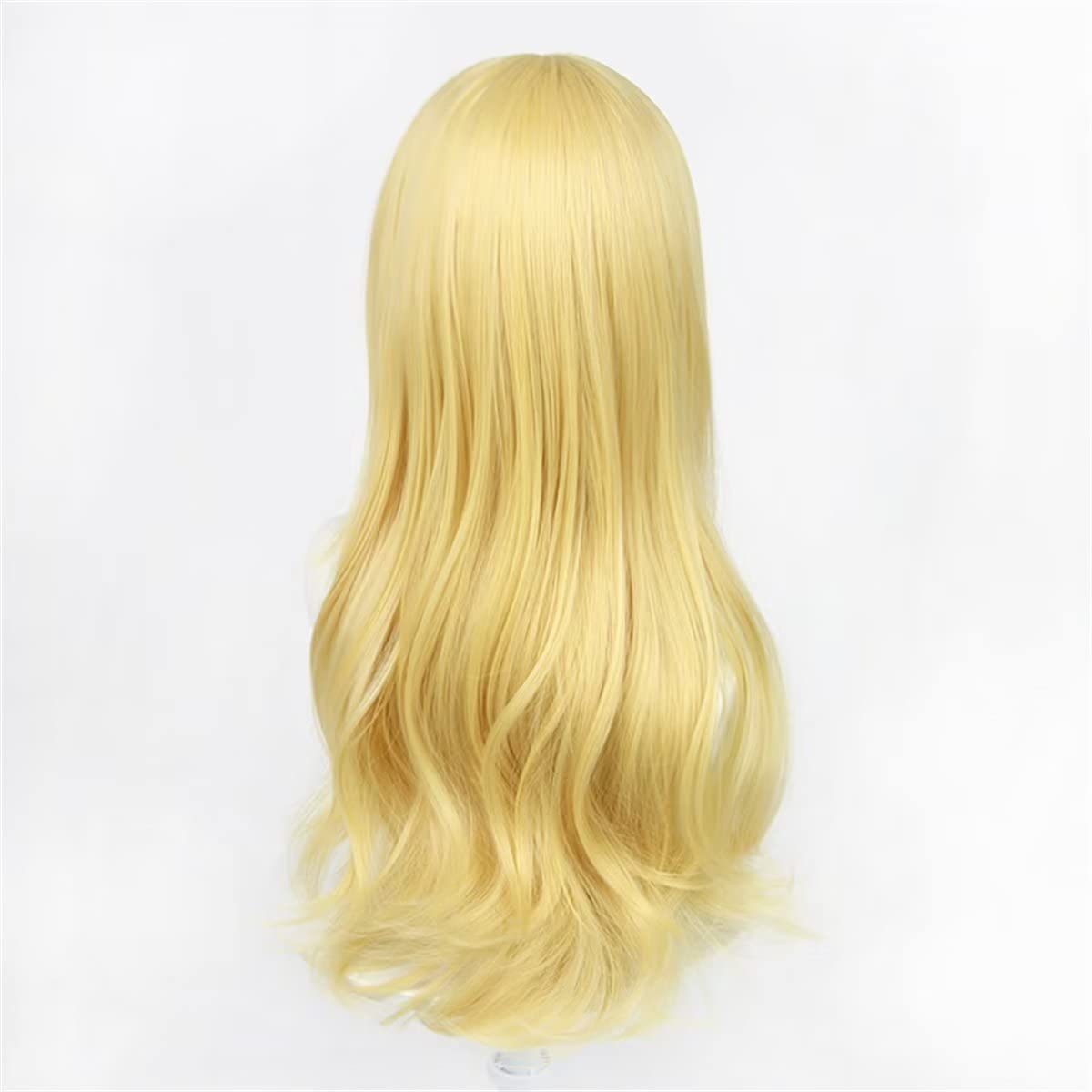 60cm Long Yellow Blonde Loose  - Women'S Yellow Accessories のレビューと価格
