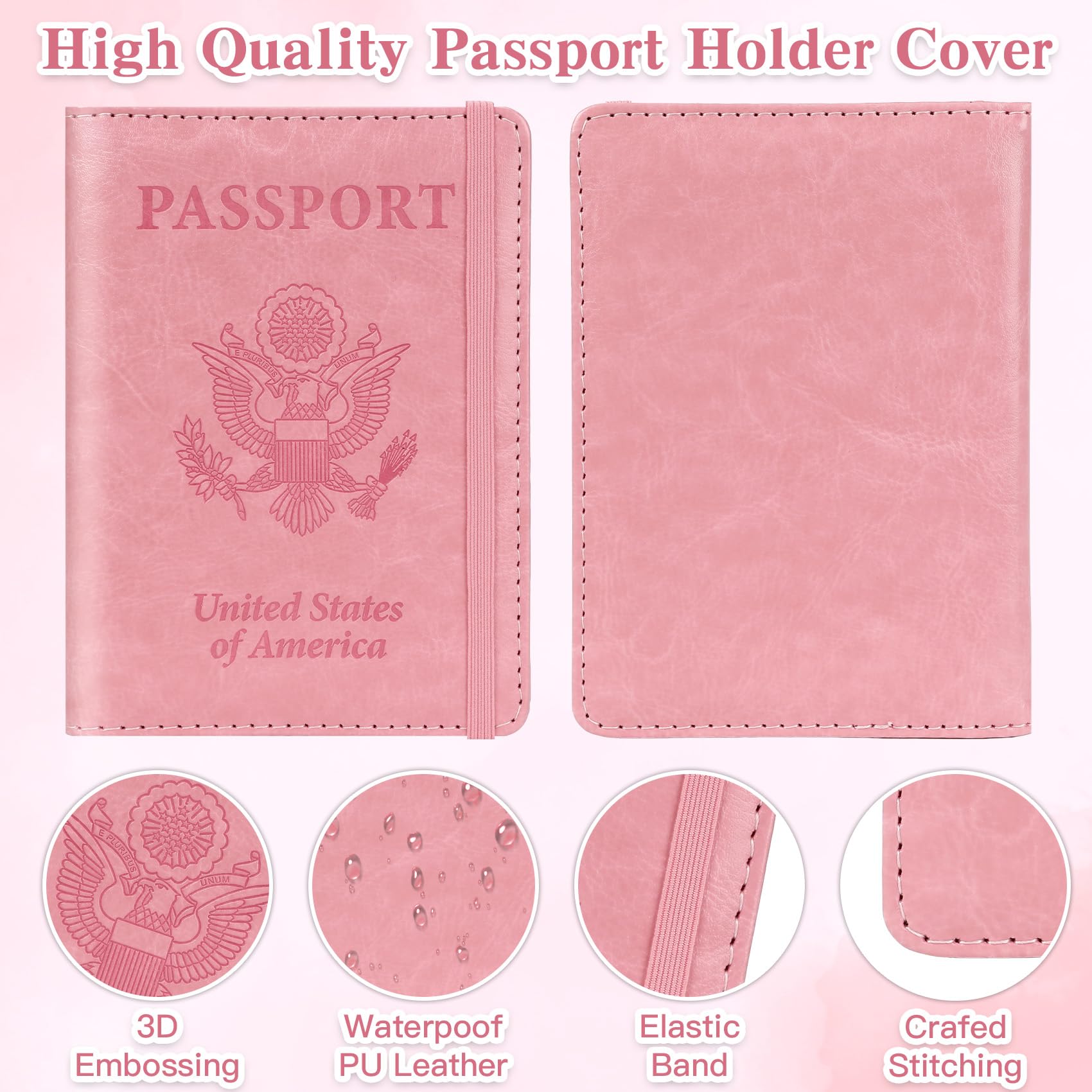 Passport Holder for Travel, Rf - Women'S Accessories Wallet のレビューと価格