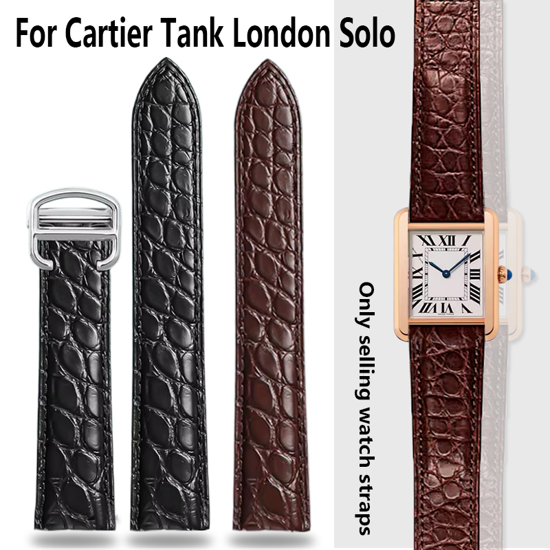 Crocodile Watchband 16 18 20 2 - Women'S Accessories Cartier のレビューと価格