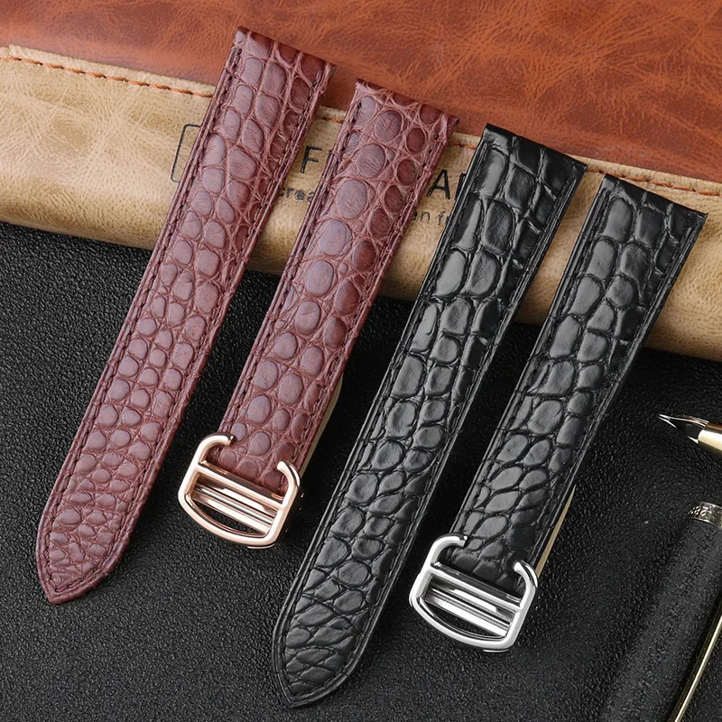 Crocodile Watchband 16 18 20 2 - Women'S Accessories Cartier のレビューと価格