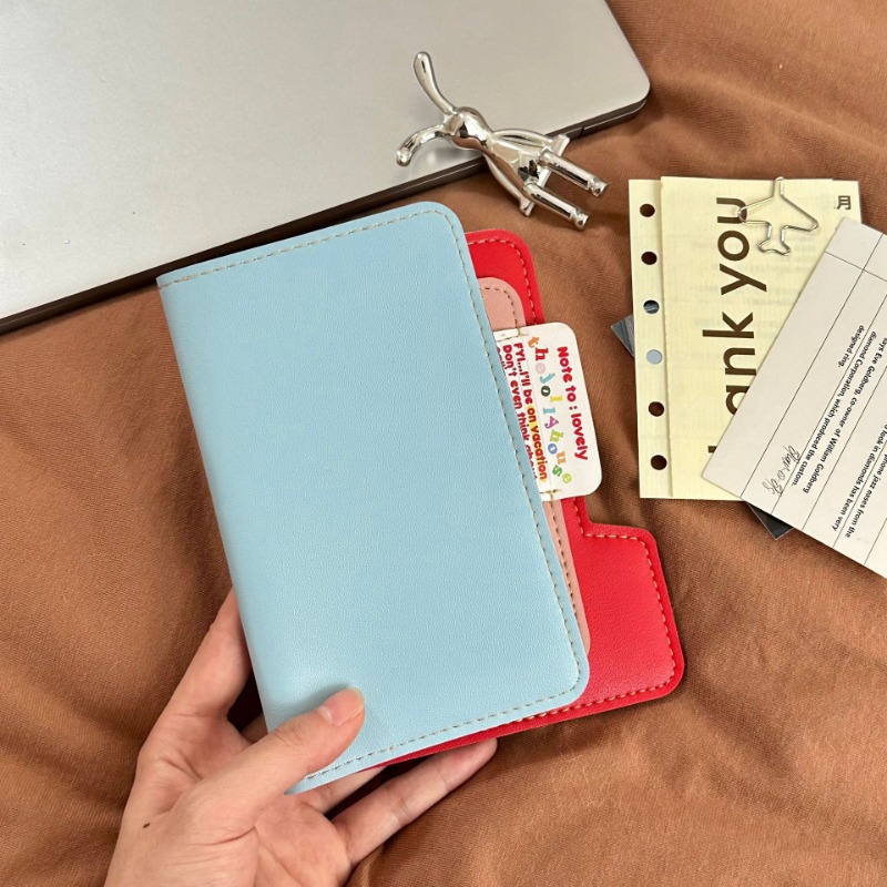 Ins Color Block Passport Holde - Women'S Accessories Wallet のレビューと価格