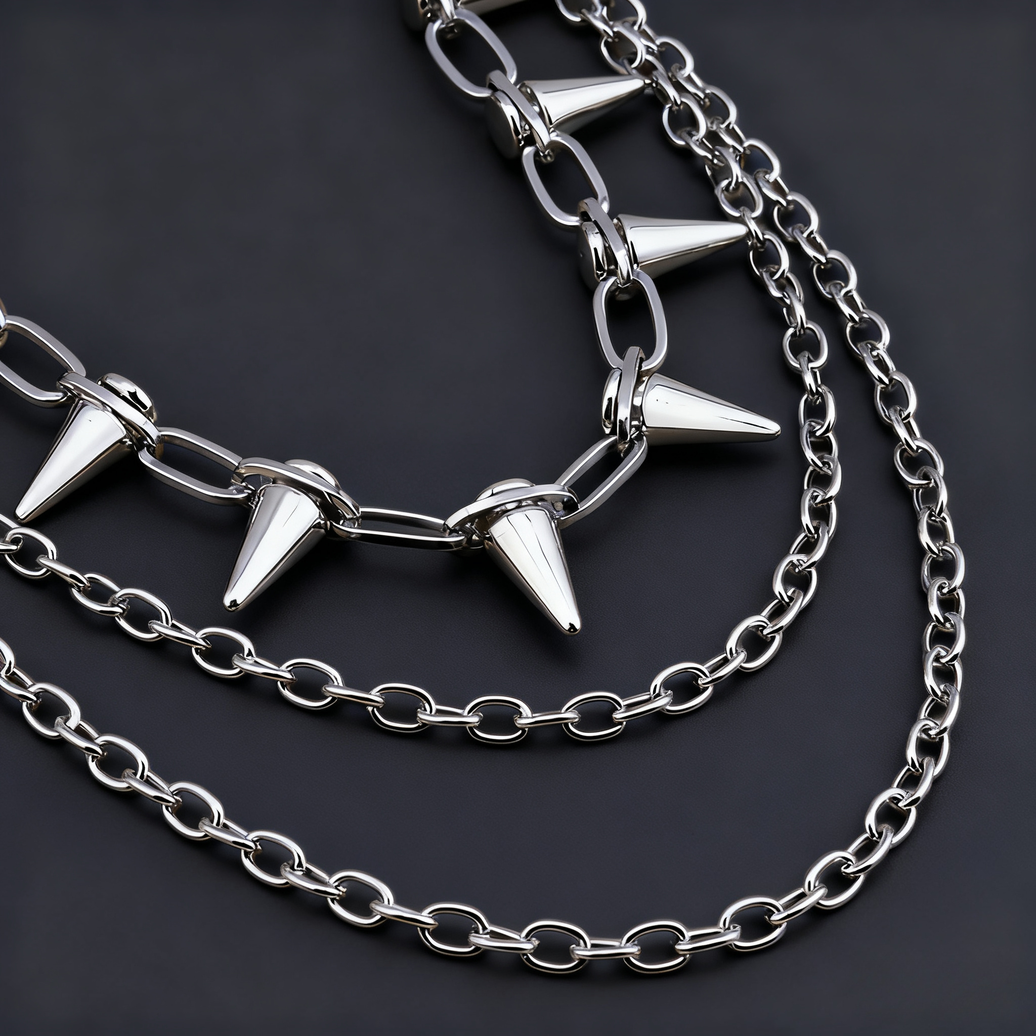 Unisex Hip Hop Punk Rock Metal - Women'S Accessories Wallet のレビューと価格