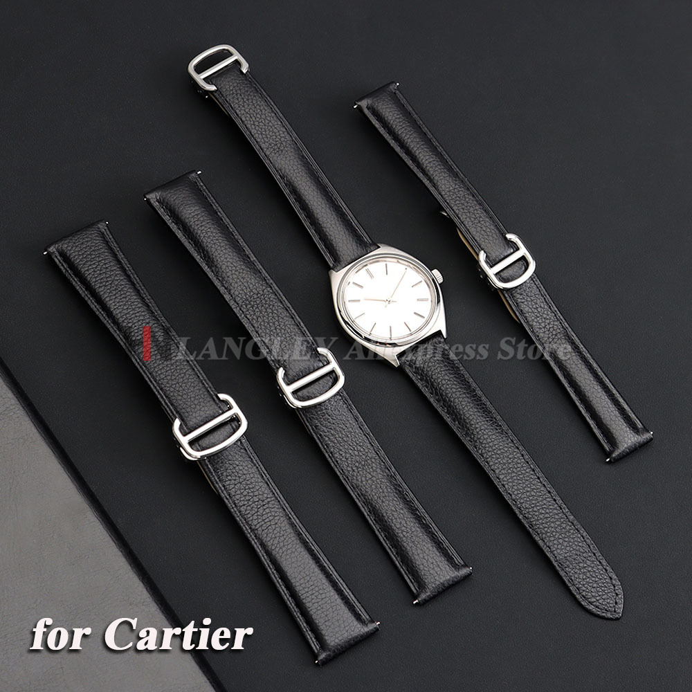 Genuine Leather Watch Strap fo - Women'S Accessories Cartier のレビューと価格