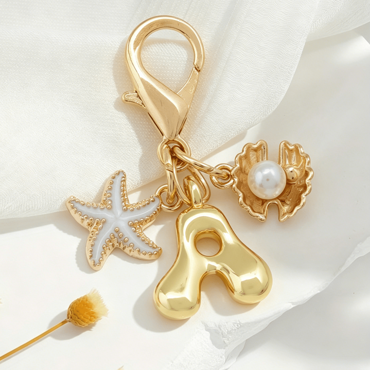 1pc A-Z Letter Gold Bubble Alp - Women'S Accessories Wallet のレビューと価格