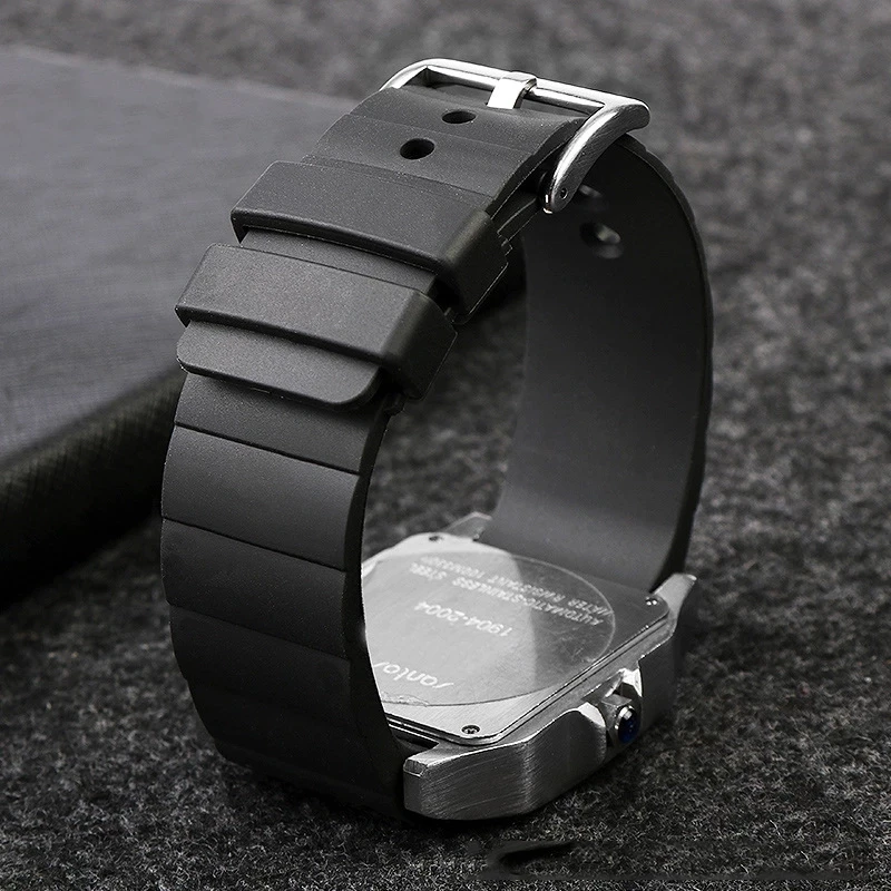 Soft rubber watch strap For ca - Women'S Accessories Cartier のレビューと価格