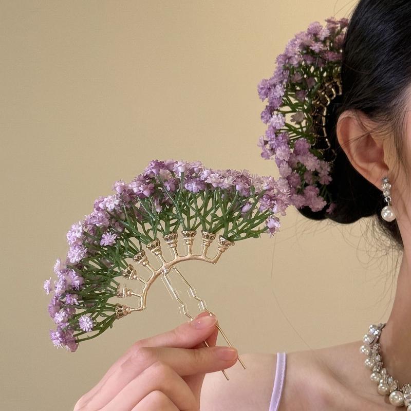 Artificial Flower Bridal Weddi - Women Accessories Aesthetic のレビューと価格