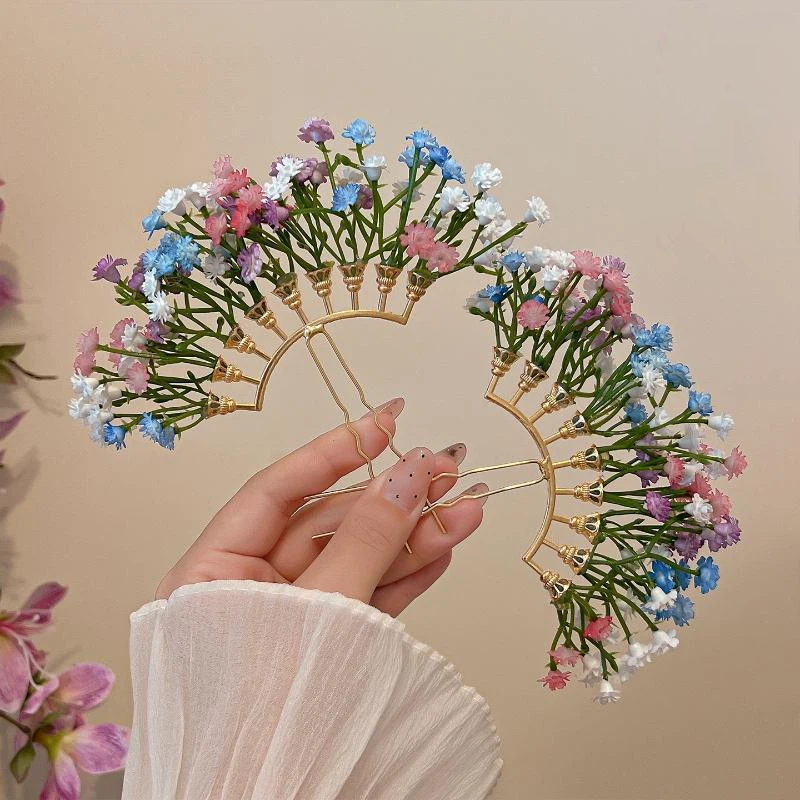 Artificial Flower Bridal Weddi - Women Accessories Aesthetic のレビューと価格