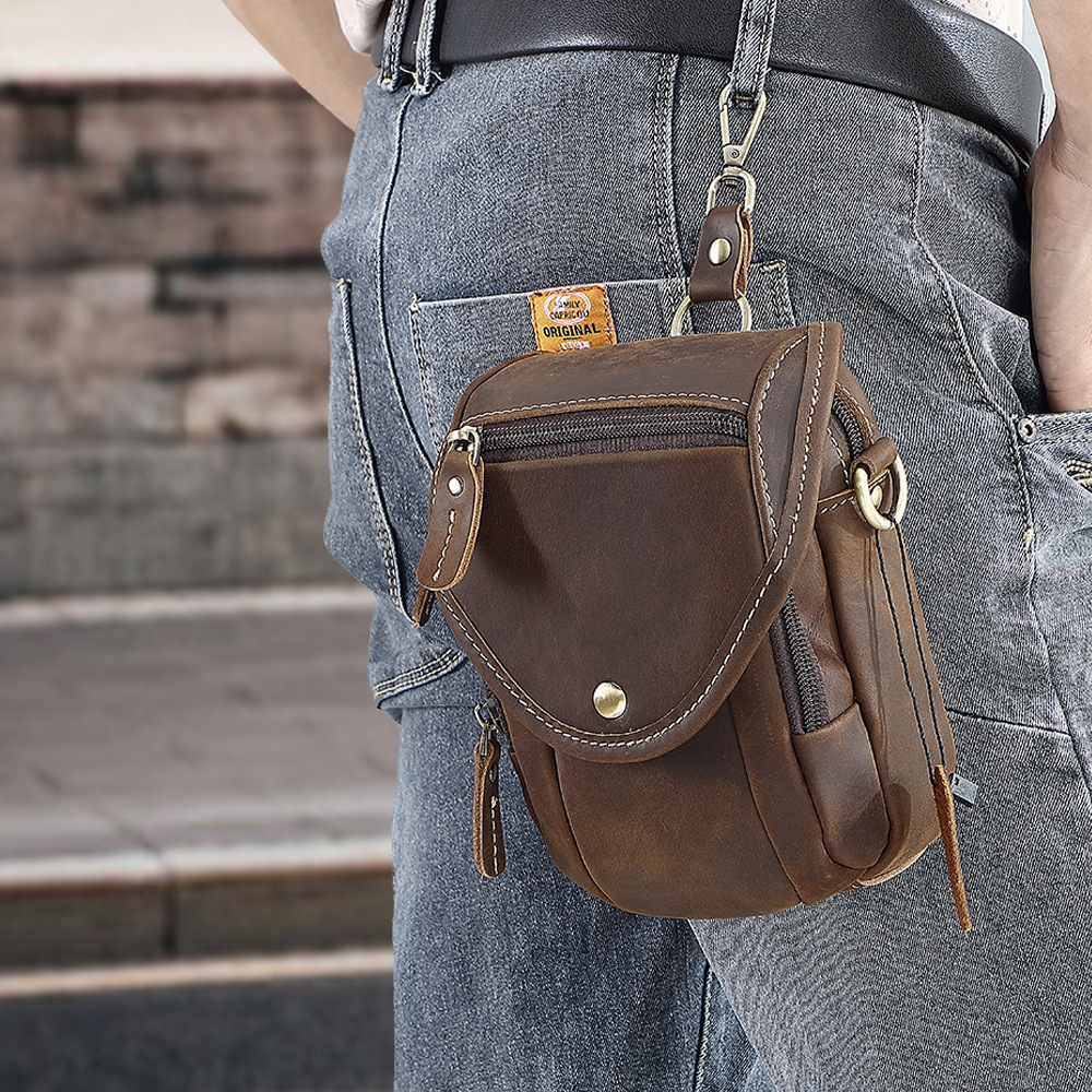 Men's Top-Grain Leather Crossb - Women Electronic Accessories のレビューと価格