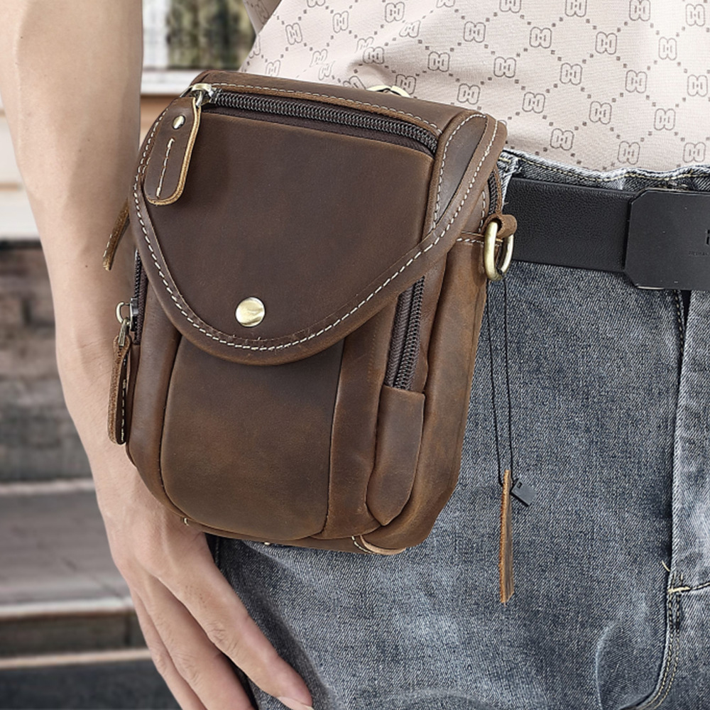 Men's Top-Grain Leather Crossb - Women Electronic Accessories のレビューと価格