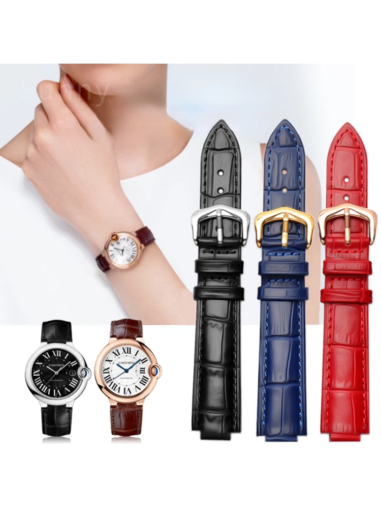 Genuine Leather Watch Strap fo - Women'S Accessories Cartier のレビューと価格