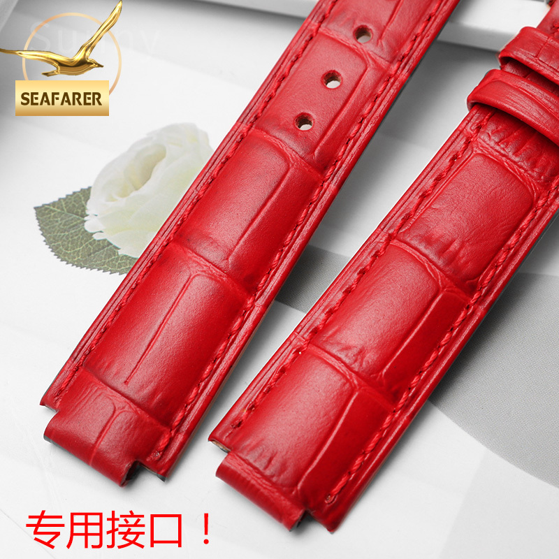 Genuine Leather Watch Strap fo - Women'S Accessories Cartier のレビューと価格