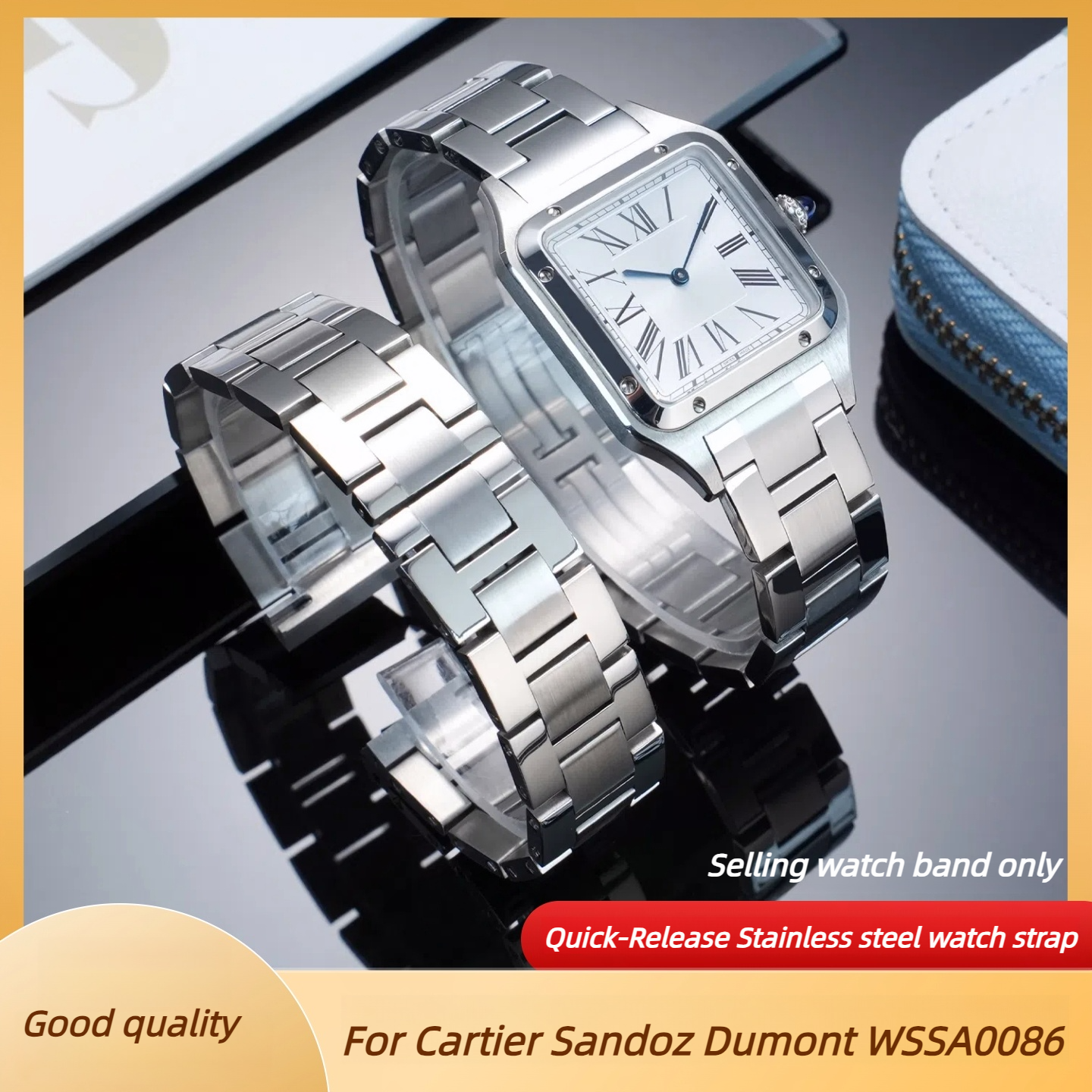 316L Quick-Release Steel Watch - Women'S Accessories Cartier のレビューと価格