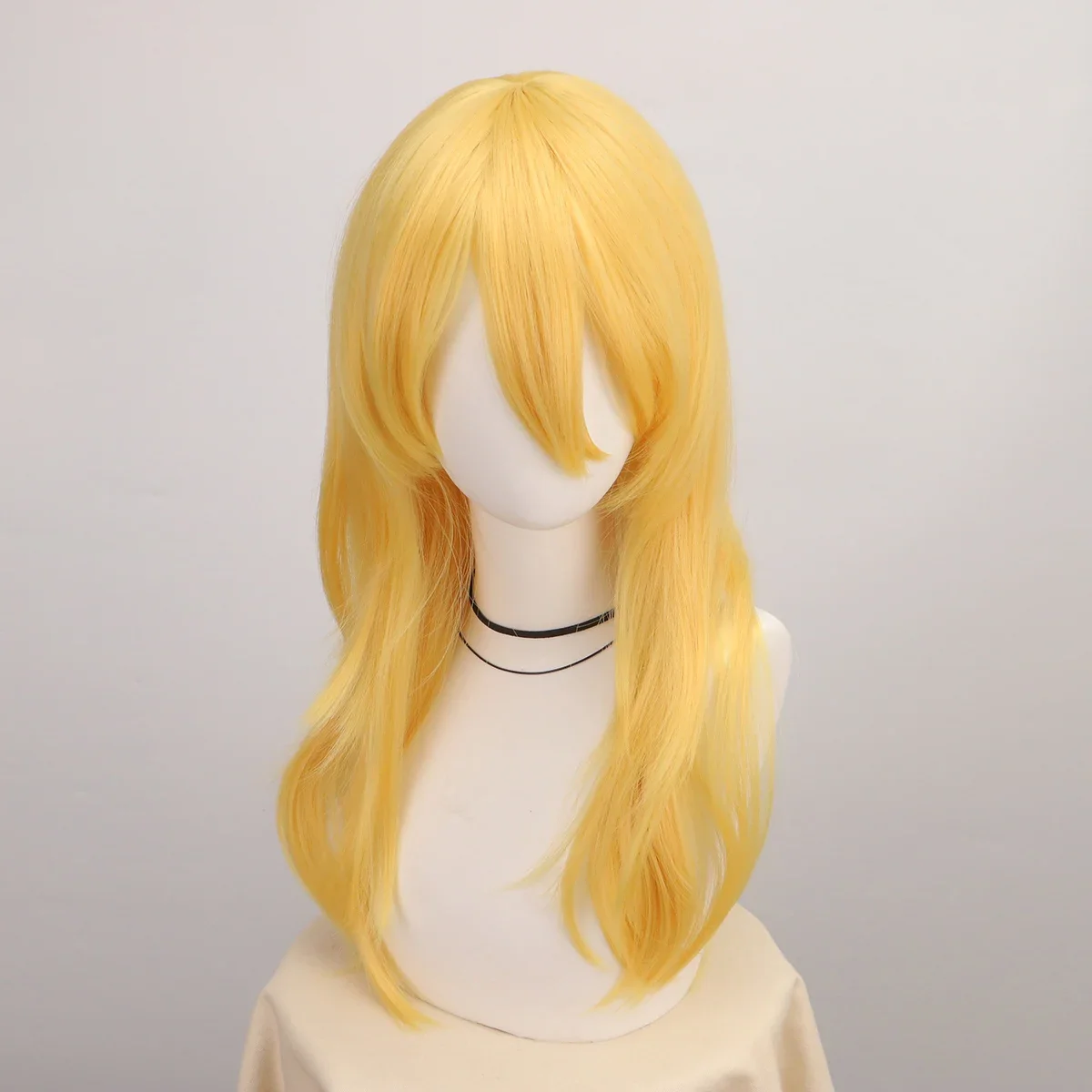 Yellow Long Great Wavy Curly C - Women'S Yellow Accessories のレビューと価格