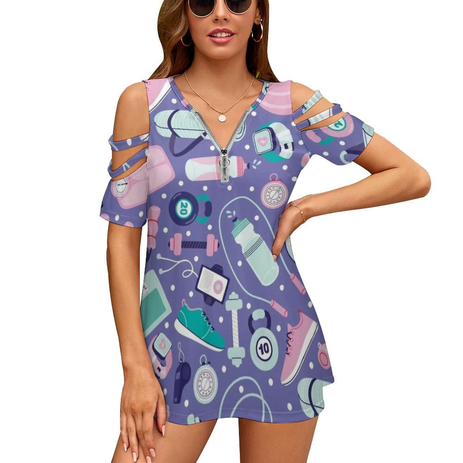 Get Fit Women's T-Shirt New Fa - Women Accessories Vector のレビューと価格