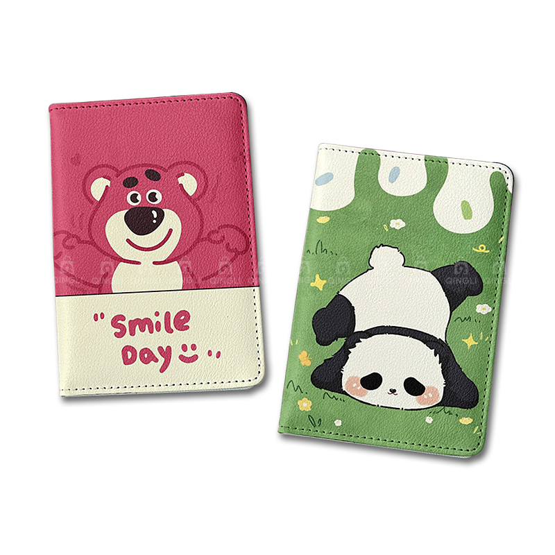 Cute Panda Passport Cover Girl - Women'S Accessories Wallet のレビューと価格
