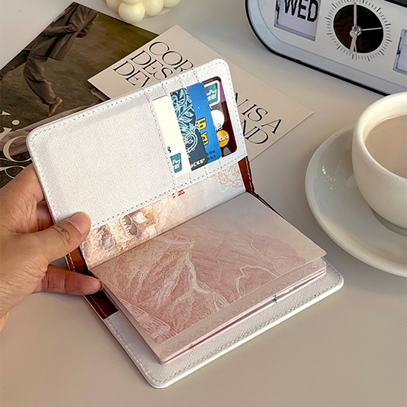 Cute Panda Passport Cover Girl - Women'S Accessories Wallet のレビューと価格