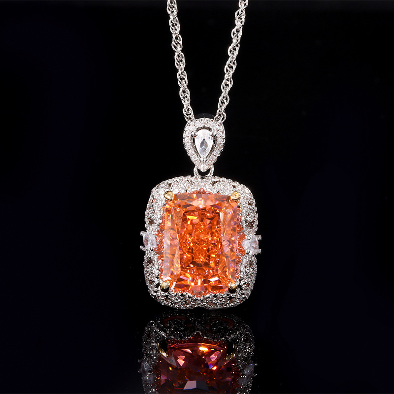 Ice Flowers Cut Pendant Neckla - Women'S Yellow Accessories のレビューと価格