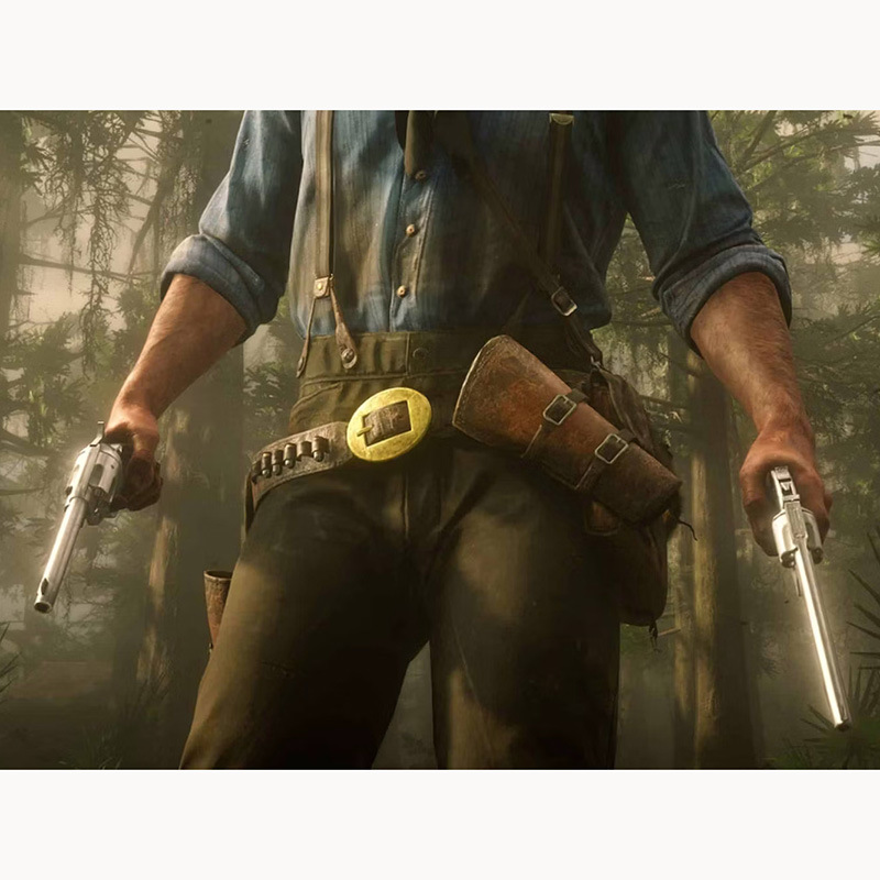 Wild West Arthur Cosplay Leath - Women Electronic Accessories のレビューと価格