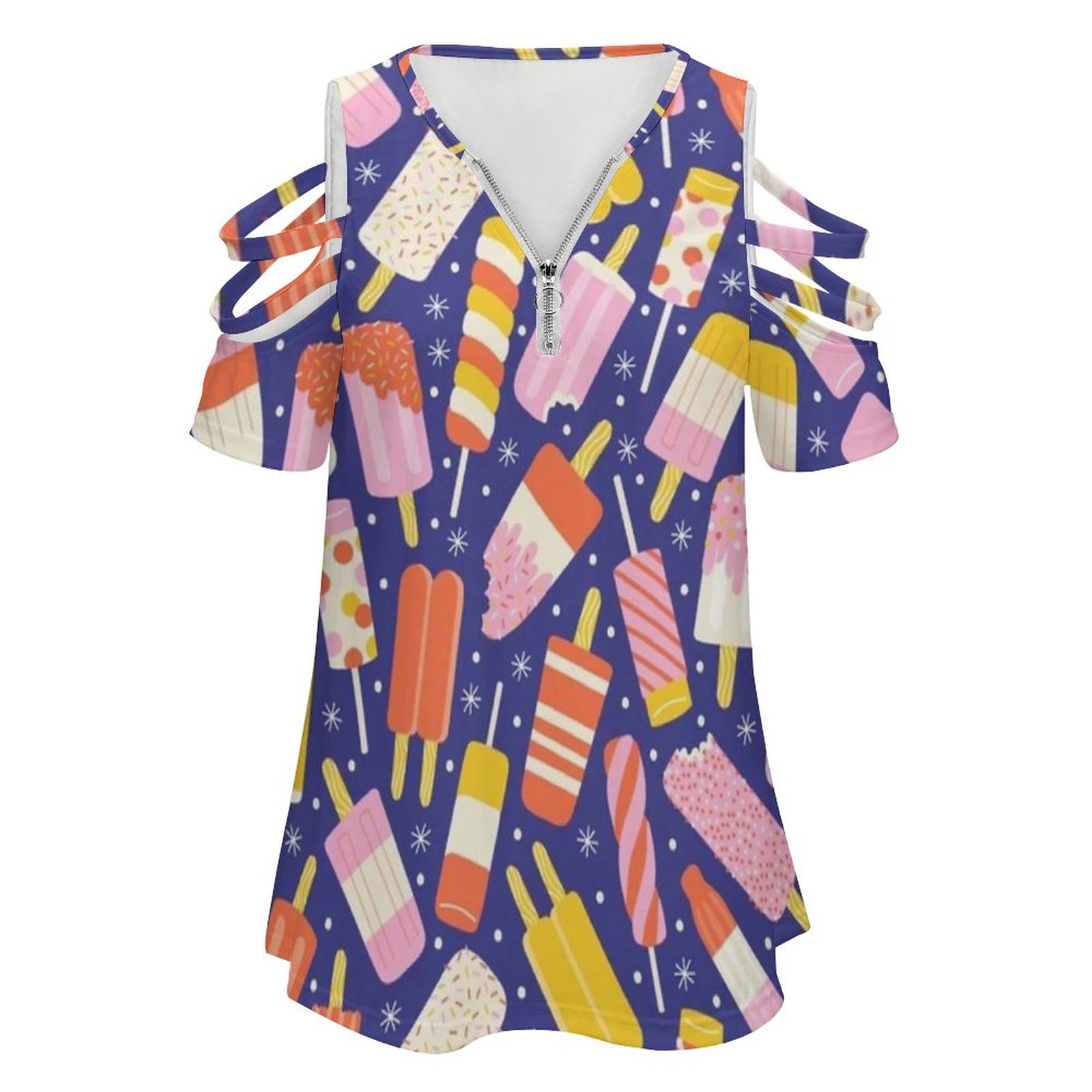 Popsicles New Fashion Zip Off  - Women Accessories Vector のレビューと価格