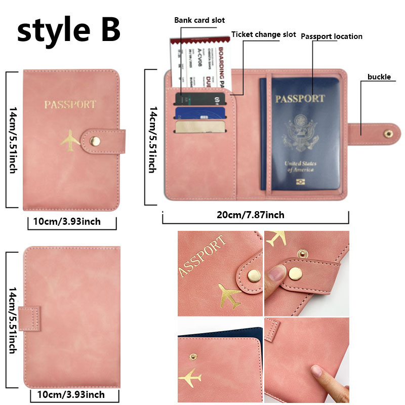 Leather Passport Holder Covers - Women'S Accessories Wallet のレビューと価格