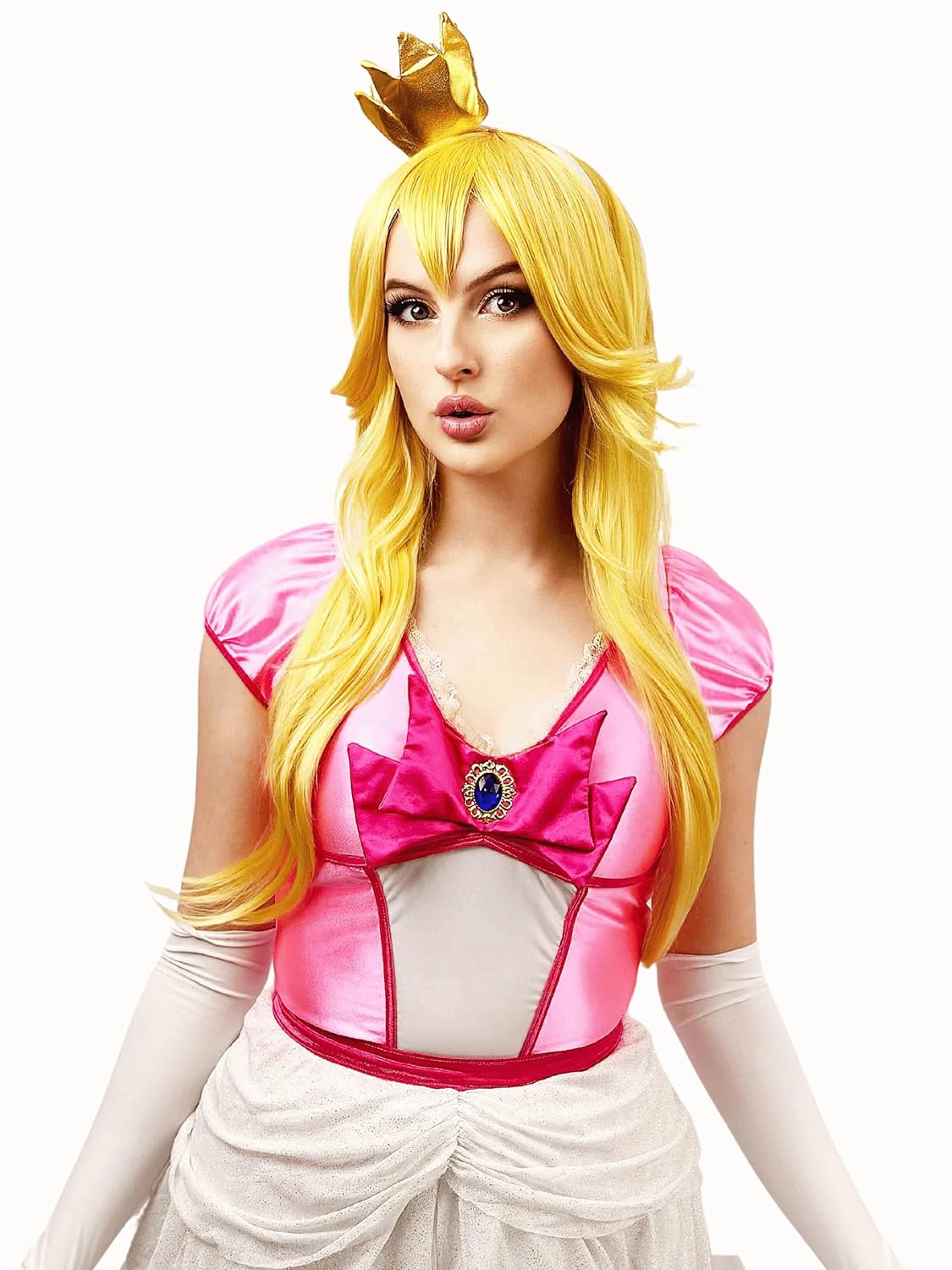 Princess Wigs Long Wavy Hallow - Women'S Yellow Accessories のレビューと価格