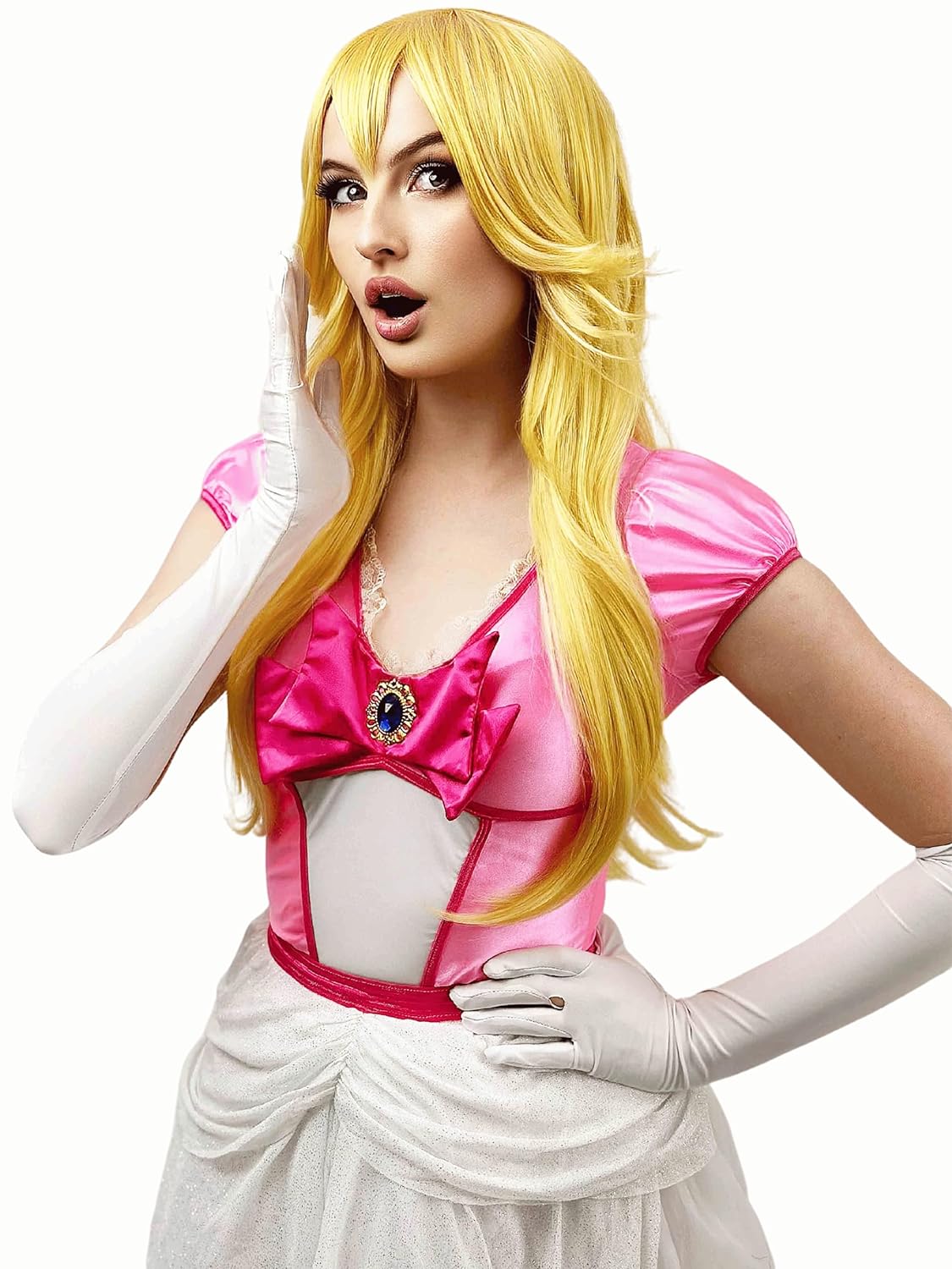 Princess Wigs Long Wavy Hallow - Women'S Yellow Accessories のレビューと価格