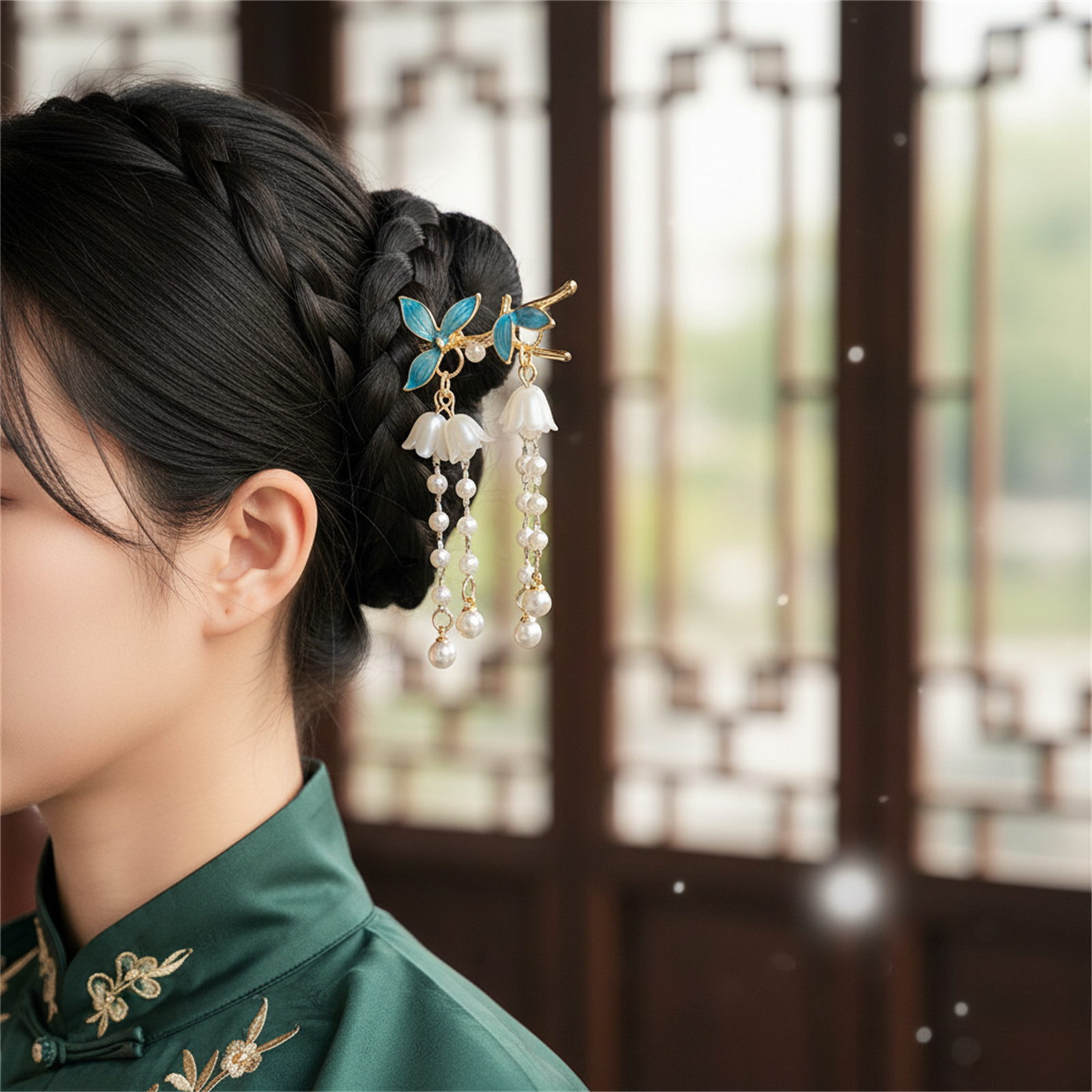 New Chinese Style Antique Hair - Women Accessories Aesthetic のレビューと価格