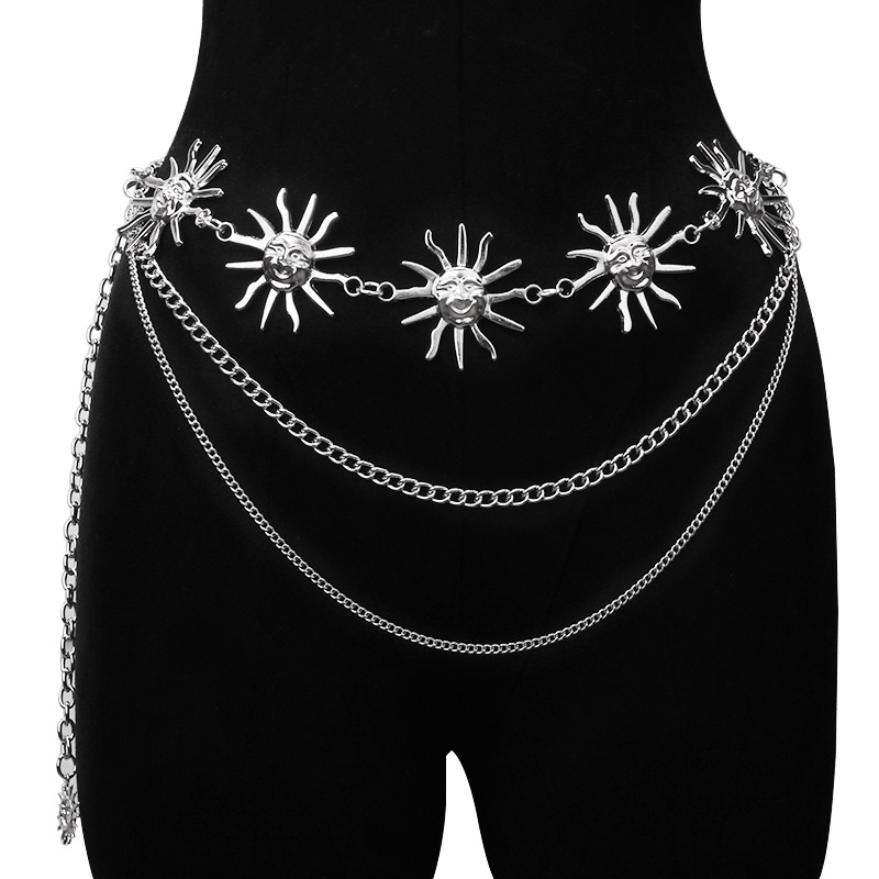 Chunky Multilayer Punk Gothic  - Women Electronic Accessories のレビューと価格