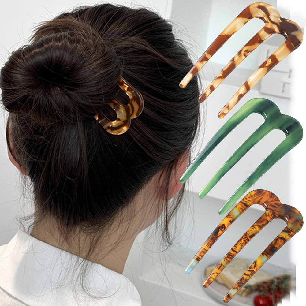 Acetic Acid Hair Forks Three T - Women Accessories Aesthetic のレビューと価格