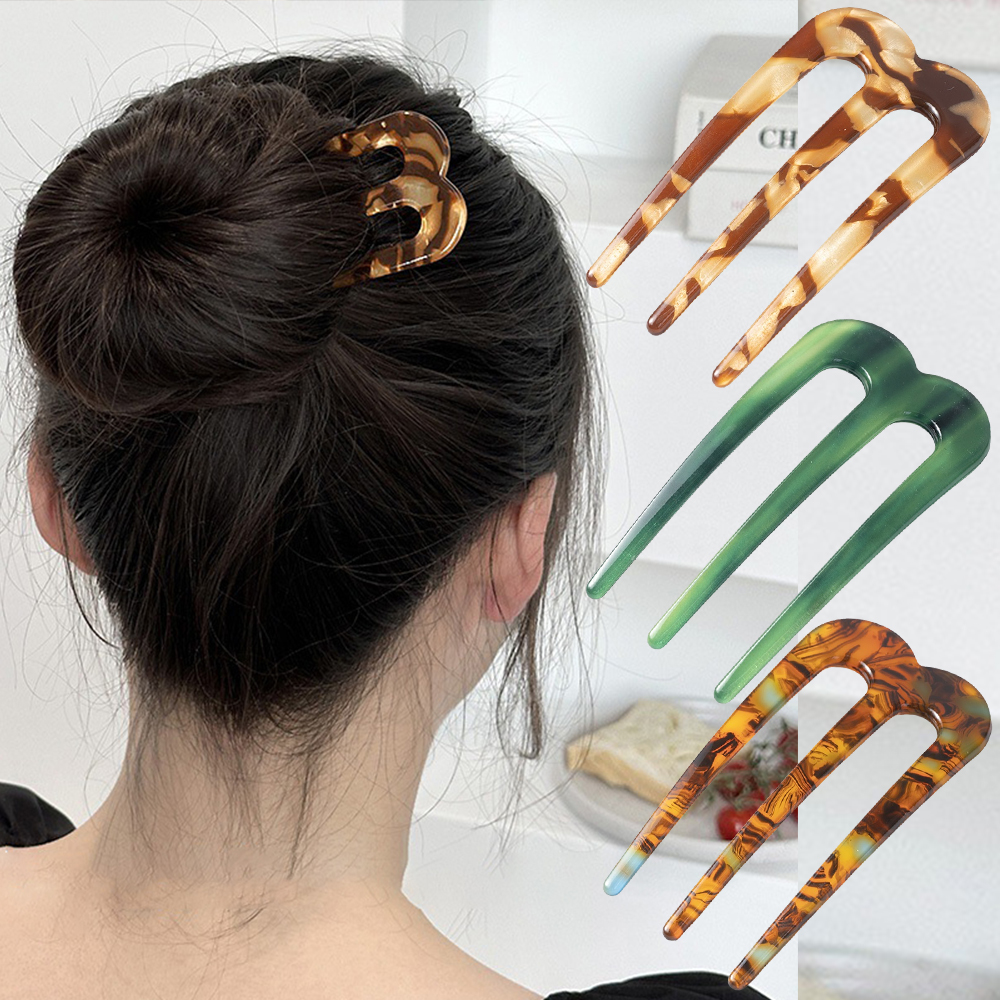 Acetic Acid Hair Forks Three T - Women Accessories Aesthetic のレビューと価格