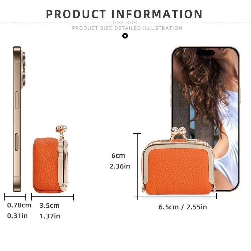 Mini Leather Coin Purse – with - Women'S Accessories Wallet のレビューと価格