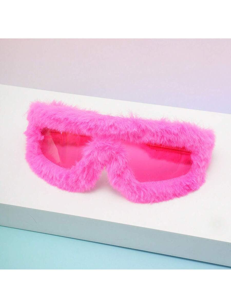 Furry Yellow Fashion Sunglasse - Women'S Yellow Accessories のレビューと価格