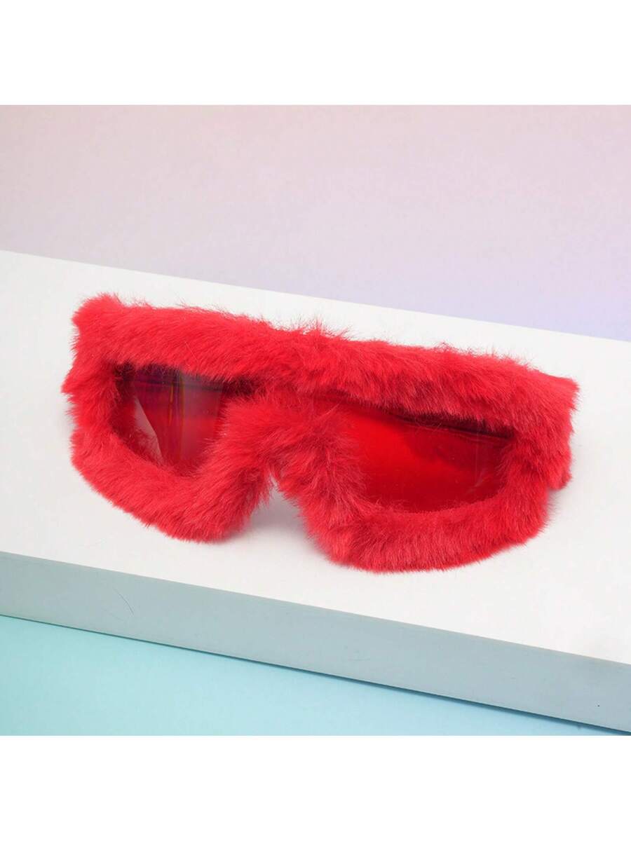 Furry Yellow Fashion Sunglasse - Women'S Yellow Accessories のレビューと価格