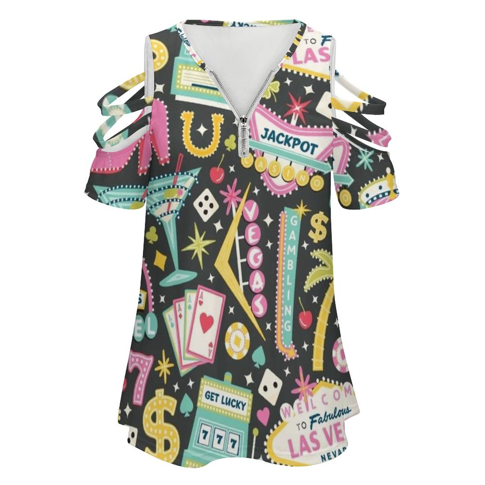Viva Las Vegas Women's T-Shirt - Women Accessories Vector のレビューと価格