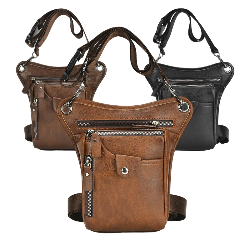 Vintage Pu Leather Waist Pack  - Women Electronic Accessories のレビューと価格