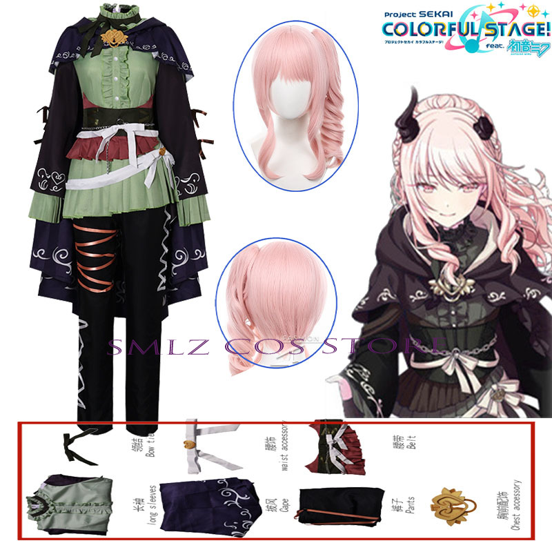 Anime PJSK Hermit Akiyama Mizu - Women Accessories Set のレビューと価格