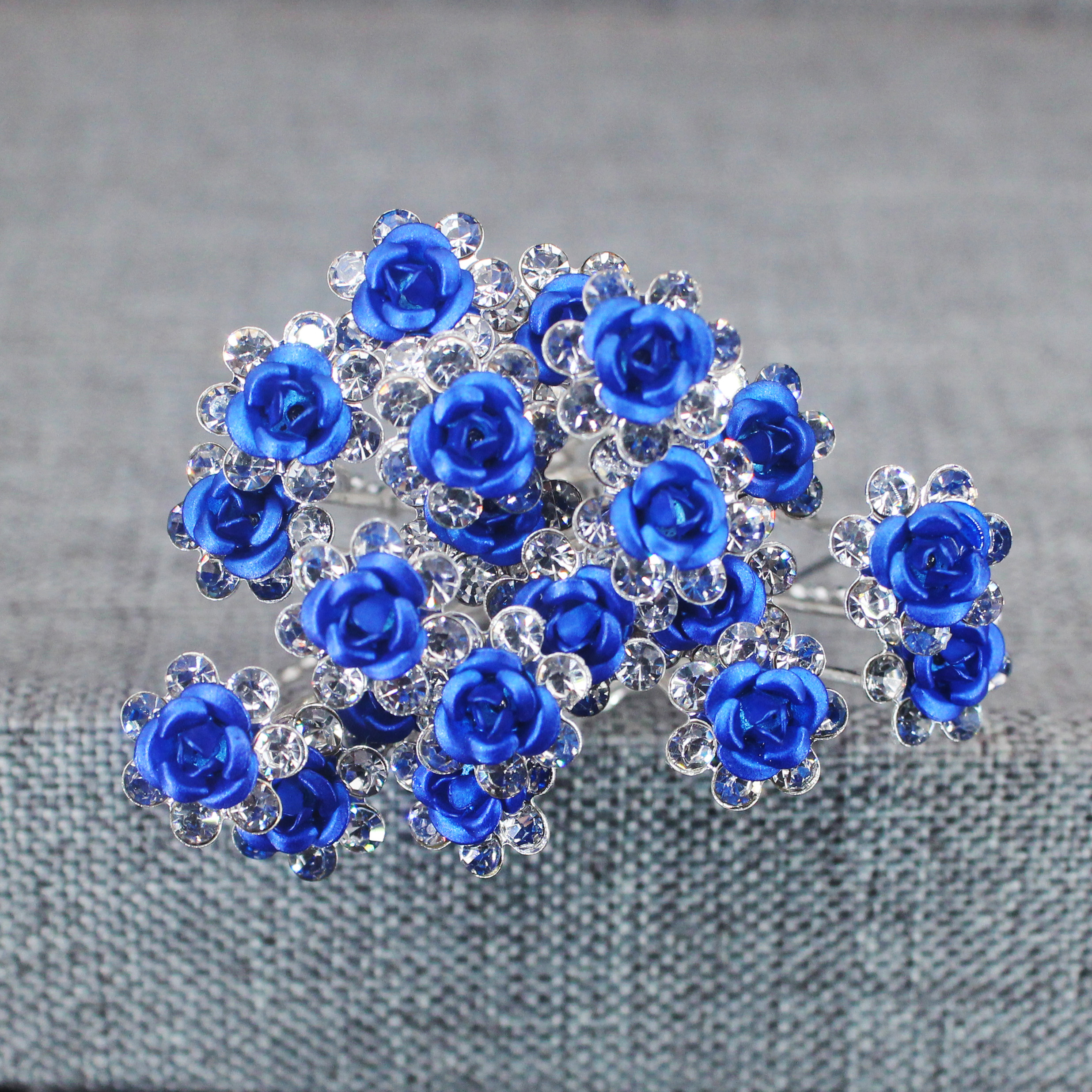 20PCS Rose Flower Rhinestone H - Women Accessories Aesthetic のレビューと価格