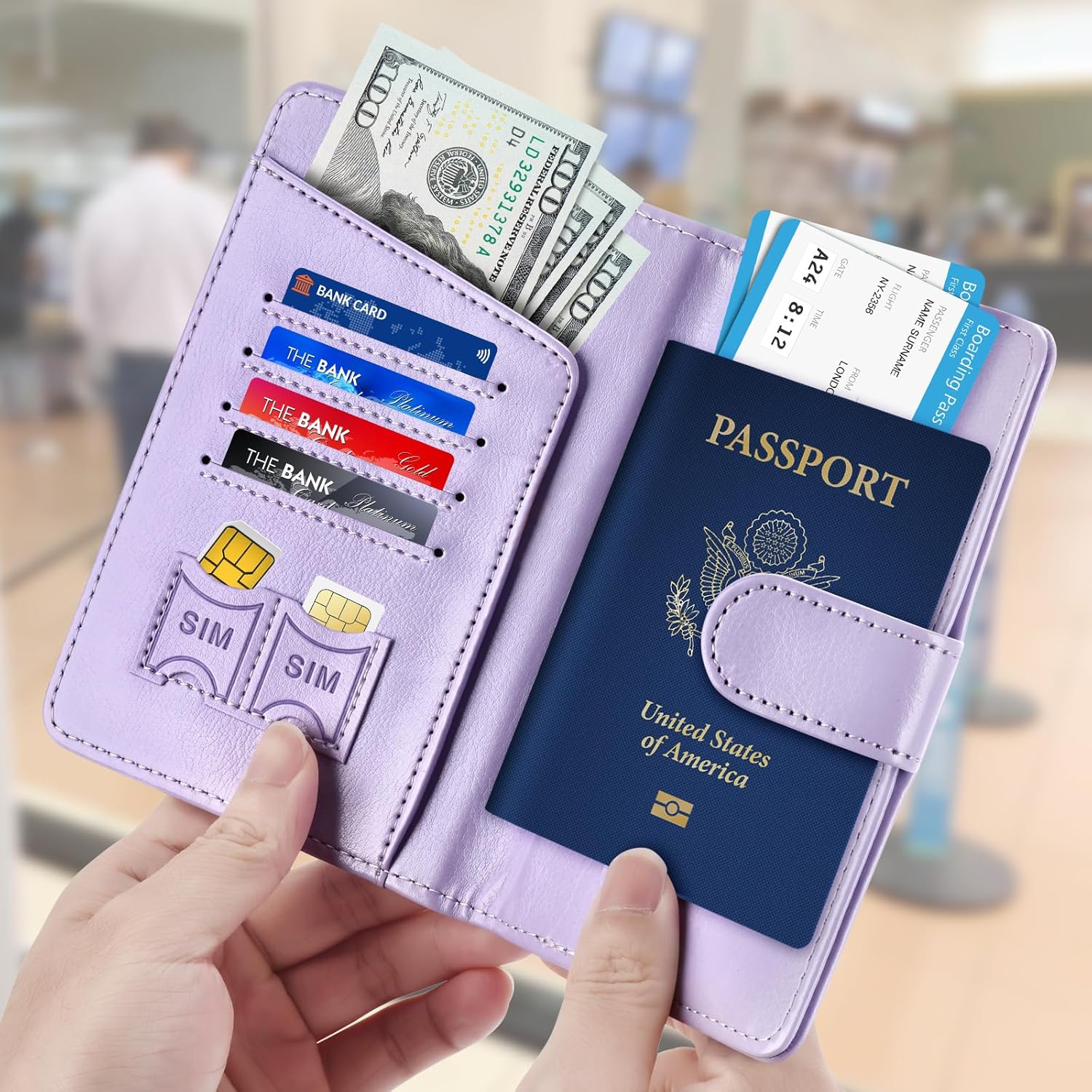 Passport Holder for Travel Cru - Women'S Accessories Wallet のレビューと価格