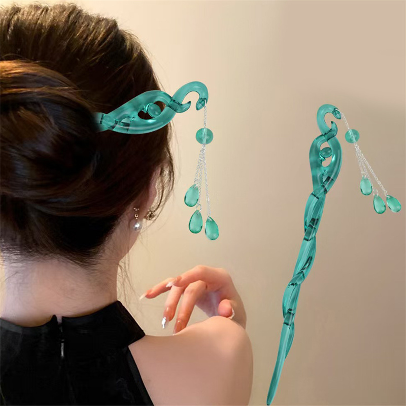 Hot！Chinese Elegant Women's Ha - Women Accessories Aesthetic のレビューと価格